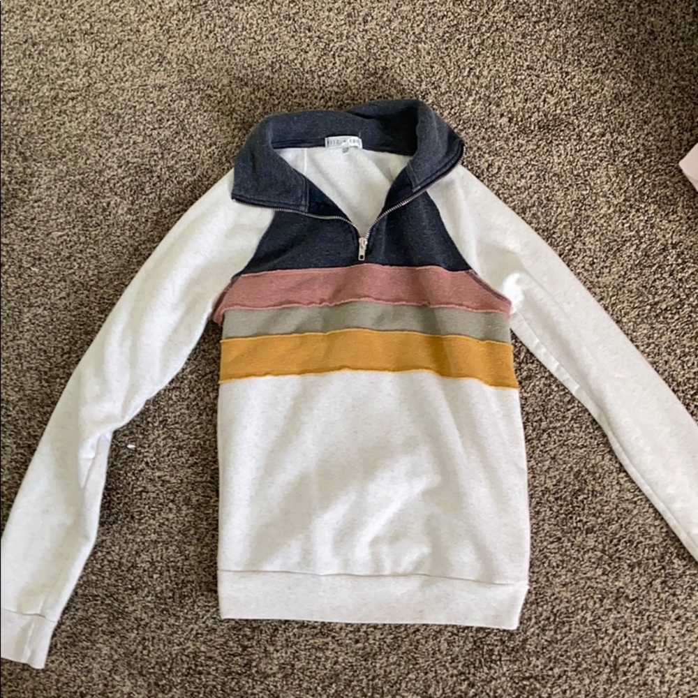 Zip up sweater